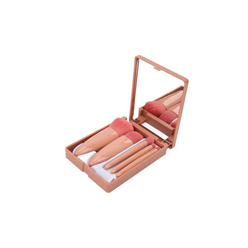 TOPINCN Juego de Brochas de Maquillaje de Viaje de 5
