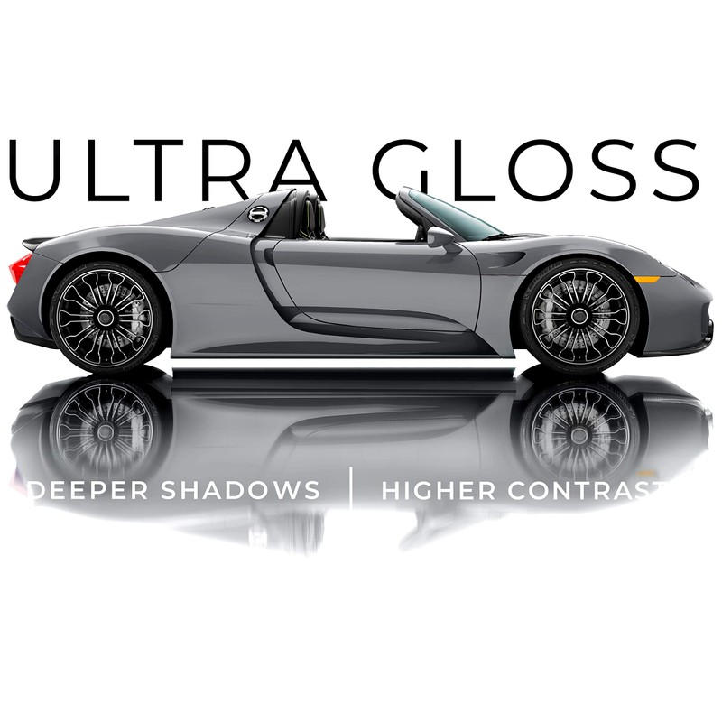 VViViD+ Ultra Gloss Nardo Dark Grey Vinyl Car Wrap Premium
