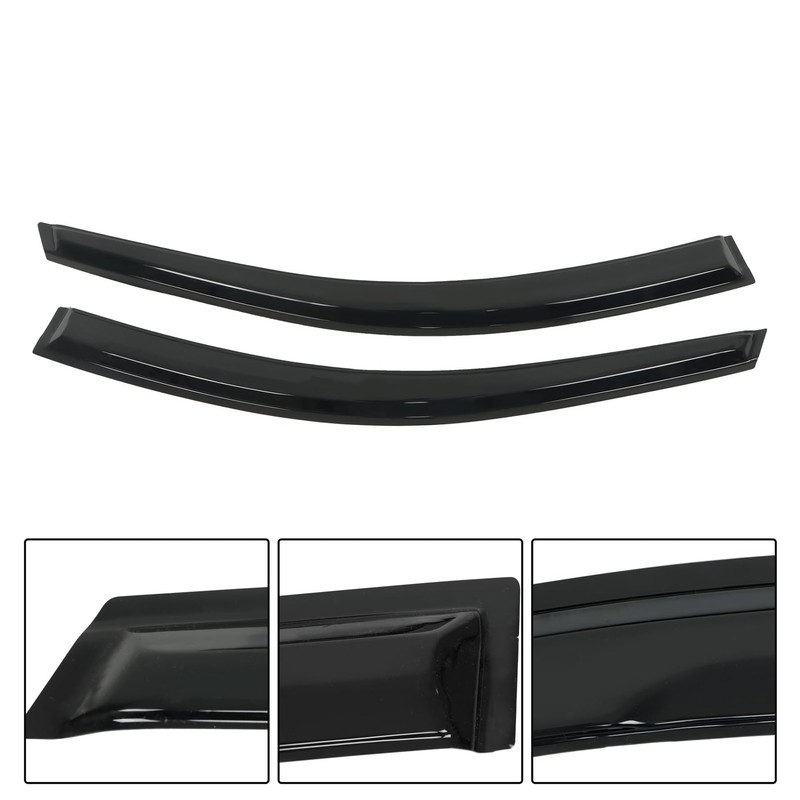 munirater Window Visors Vent Sun Shade Rain Guards Deflector Replacement
