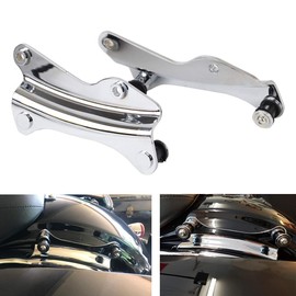 Motorcycle 4-Point Docking Hardware Kit Fits for Harley Touring Models 2014-2024 Chrome
