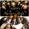 New Year's Eve Decoration 2024 New Year Banner, Large Happy
