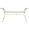 Safavieh Outdoor Collection Hadley Antique White Bench