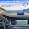 ELECTOP Car Solar Power Simulated Dummy Alarm, Anti-Theft LED Flashing