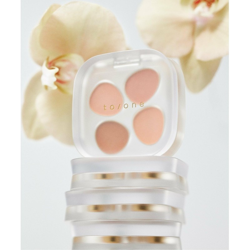 to/one Petal Float Eye Palette 01 Tangerine Beige Eyeshadow Palette