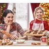 LOVE Embossed Rolling Pins for Cookies, Wooden Engraved Rolling Pins