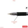 Goldex Kwiker Ball Pen BLACK 10 x 0.7mm Smooth Ballpoint