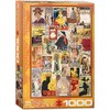 EuroGraphics Opera & Theater Vintage Collage Puzzle (1000 Pieces) (6000-0935)