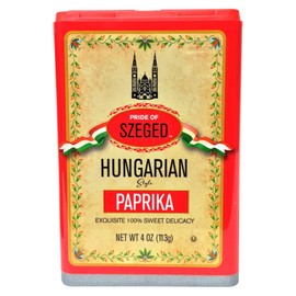 Szeged Hungarian Style Hot and Sweet Paprika Combo Pack of 2 - 113g Each
