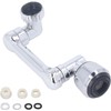 Aireador Extensor de Grifo Giratorio Giratorio de 1080°, 2 Modos