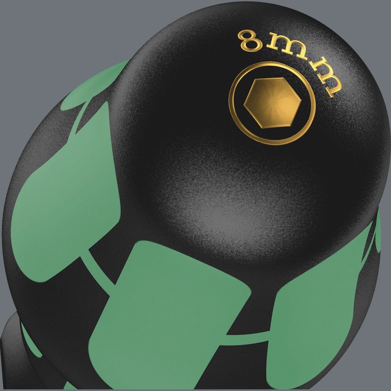 Wera 395 Kraftform Nutspinner, 12 x 125 mm, 05029435001