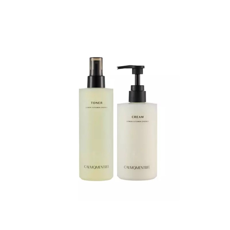 레몬 비타민 지성 모공토너수분크림 스킨케어 세트 (250ml/300ml) Lemon Vitamin Oil-Control