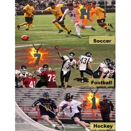 SKQIR Number Necklace for Men Baseball Black Baseball Jersey Number Pendant for Athletes Number Chain for Boys Sport Stainless Steel（Number：2