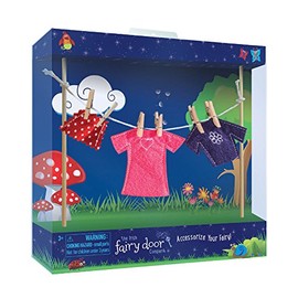 The Irish Fairy Door Company FD554145 Line with Female Cloth