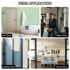 sourcing map Automatic Spring Door Closer Adjustable 40 lbs Self-Closing