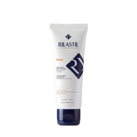 Rilastil Man Gel Crema Dopobarba, Trattamento Idratante e Riequilibrante, Pelli Sensibili, Normali e Miste, Riequilibrante e Lenitivo, con Acido Ialuronico, Confezione da 75ml