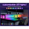 ODK 48 inch Gaming Desk with LED Lights & Power