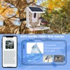 AIOMEST Smart Bird Feeder with Camera and Solar Panne, 1080P