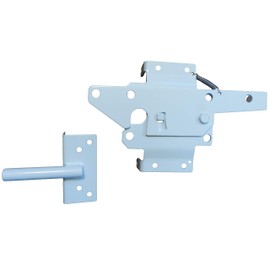 Vinyl Fence Gate Latch (White) by Nationwide Industries
