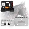 BEETRO 19 and 21 Teeth Horse Shears Replacement Blades, Professional