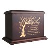 Cremation Memorial Urns for Human Ashes Adult Male Female, Wooden