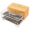 Ecozoi Stainless Steel Metal Ice Cube Trays With Easy Release