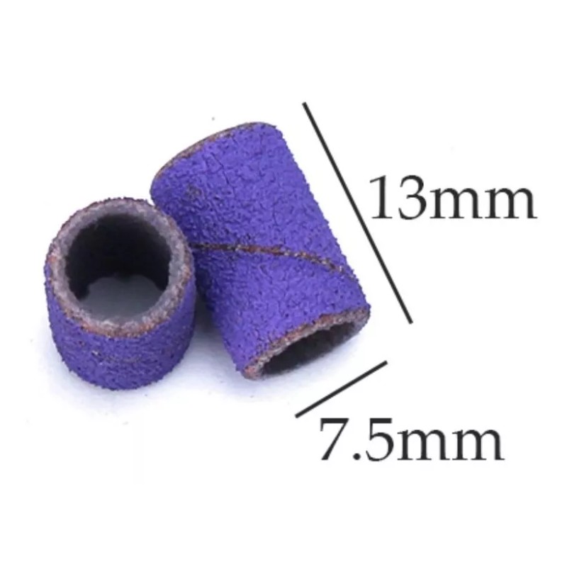 Barril Lijado Uñas Callos Podologo Esmeril Drill Dremel 50pz