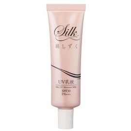 Silk Drops, UV Milky Lotion, 1.1 oz (30 g), Makeup Base, Silk Blended, Soap, Sunscreen