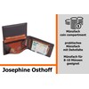 Josephine Osthoff Hannover Wallet Money Clip Genuine Leather with RFID