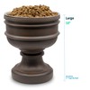 Pet Junkie Summit Single Elevated Dog Bowl Stand with Removable