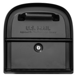 Architectural Mailboxes 6300B-10 Oasis 360 Locking Parcel Mailbox, Extra Large, Black