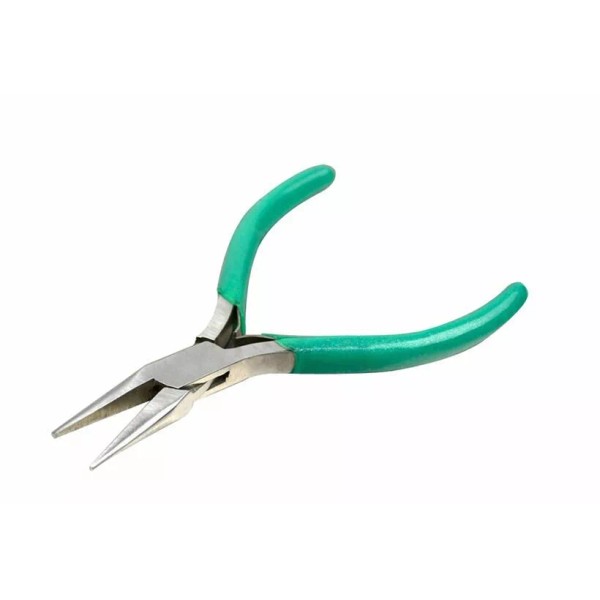 PMC Supplies LLC CHAIN NOSE JAW PLIERS 4.5" WITH V-SPRING