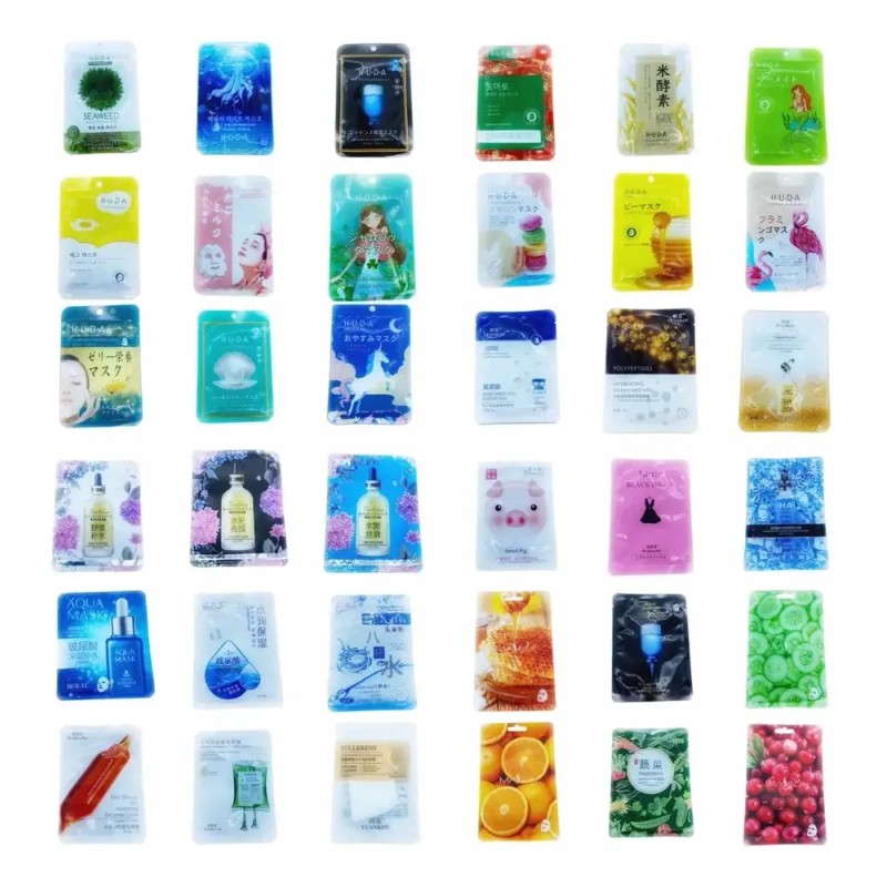 Pack De 10 Piezas Mascarillas Faciales Surtidos Coreanas