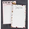 Inkdotpot Pack Of 2 Daily Planner List Undated Notepads, Memo