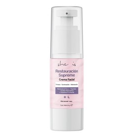 SHE IS SKINCARE  Crema Facial Restauracin Supreme con Pptidos Y Resveratrol 50g