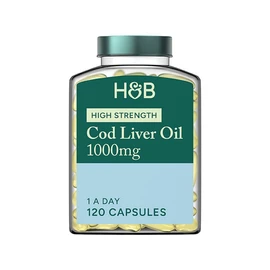 Holland & Barrett Cod Liver Oil 500mg 30 Capsules