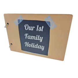 Our 1st Family Holiday Scrapbook, Fun Kids Activity to Record Your First Family Holiday (uv256-scrap-famhol)