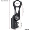 GEWAGE Handlebar Stem -130 Degree Handlebar Stem MTB 75mm 95mm