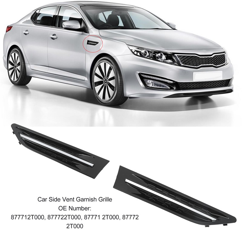 2 Pcs Car Side Vent Garnish Grille 87771 2T000 Side