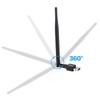 AIMALL 802.11AC AC600 USB WiFi Wireless Adapter Dongle WPS 5GHz