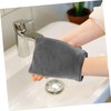 Gatuida 6pcs Soft Absorbent Fiber Spa Mitts for Makeup Removal