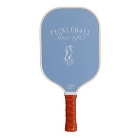 Pickleball Central Drop Series Pickleball Paddle, Carbon Fiber Face, Polypropylene Composite Homecomb Core, Overlapping Paddle Edge Guard (Coastal)