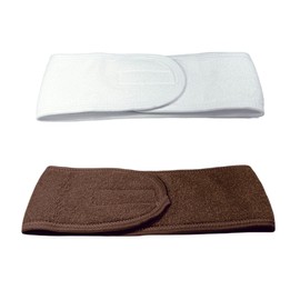 WESTEND CHOICE 2 Pack Spa Headband Facial Head Wrap Adjustable Makeup Terry Cloth Hairband for Washing Face Bath Shower Yoga Sport Women & Girls Hair band Makeup Headbands (Mixed set 3)