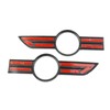 Fewshaw Carbon Fiber Style Body Side Badge Emblem Frame Trim