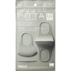 PITTA MASK Light Gray, Pack of 3, Light Gray x 3, Light Gray