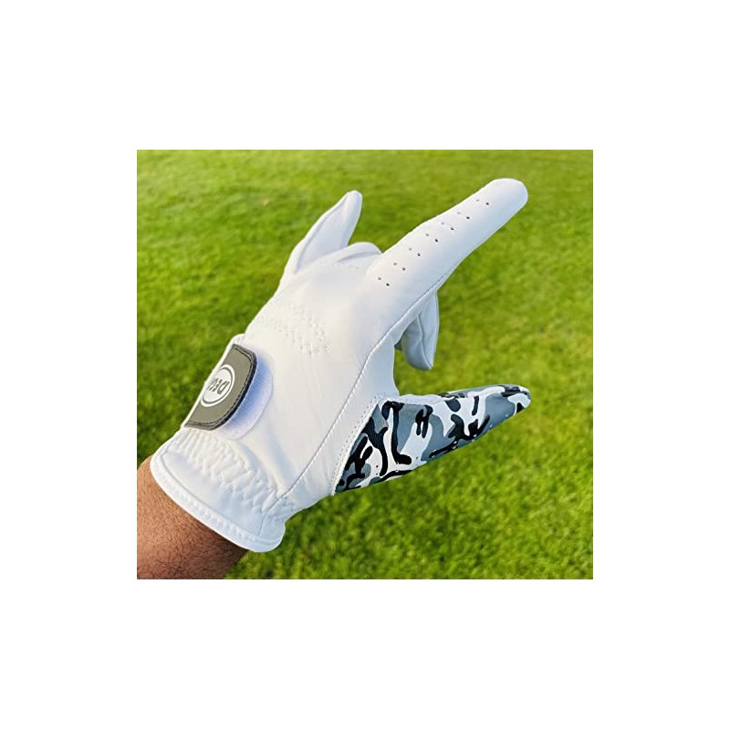 DEGA Golf Gloves 2 Pack 100% Cabretta Leather Golf Glove