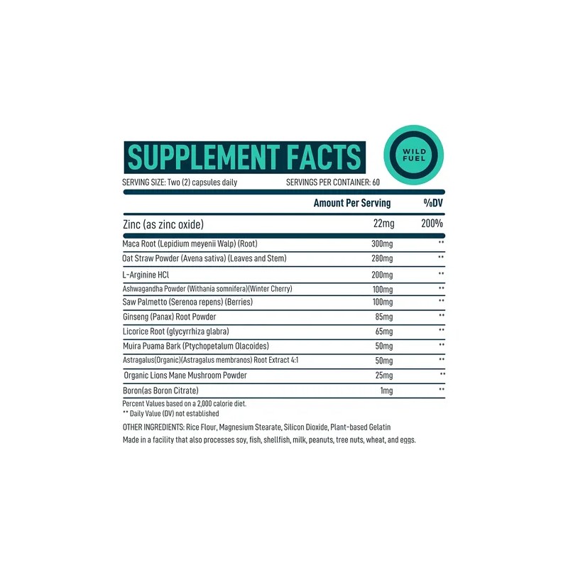 Suplemento De Fertilidad Masculina Vitaminas Prenatales Sabor S/n Sin Sabor