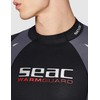 SEAC Men's Short Warm Guard, Black, Small