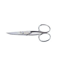 Tijera De Pedicura, Niquelada, Punta Curva