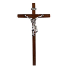 Trinity Church Supply Jesus in Agony Crucifix Religious Hanging Crosses Wall Decor, 10 Inch Height