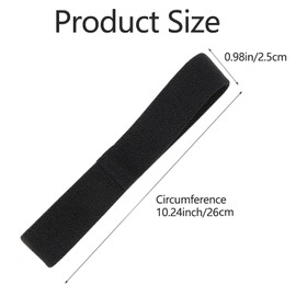 Helweet Bento Box Strap, Bento Box Strap, Bento Box Strap, Elastic Fastening Straps for Lunch Boxes Replacement for Bento Box Band, for Home, Office, School, Outdoor, Travel, Camping, Picnic, 4 Pack